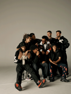 Auf dem Bild ist die Rap-Crew BHZ zu sehen