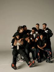Auf dem Bild ist die Rap-Crew BHZ zu sehen